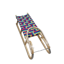 Duże sanie drewniane